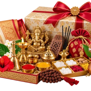 Bhakti Complete Pooja Thali Set (Steel)